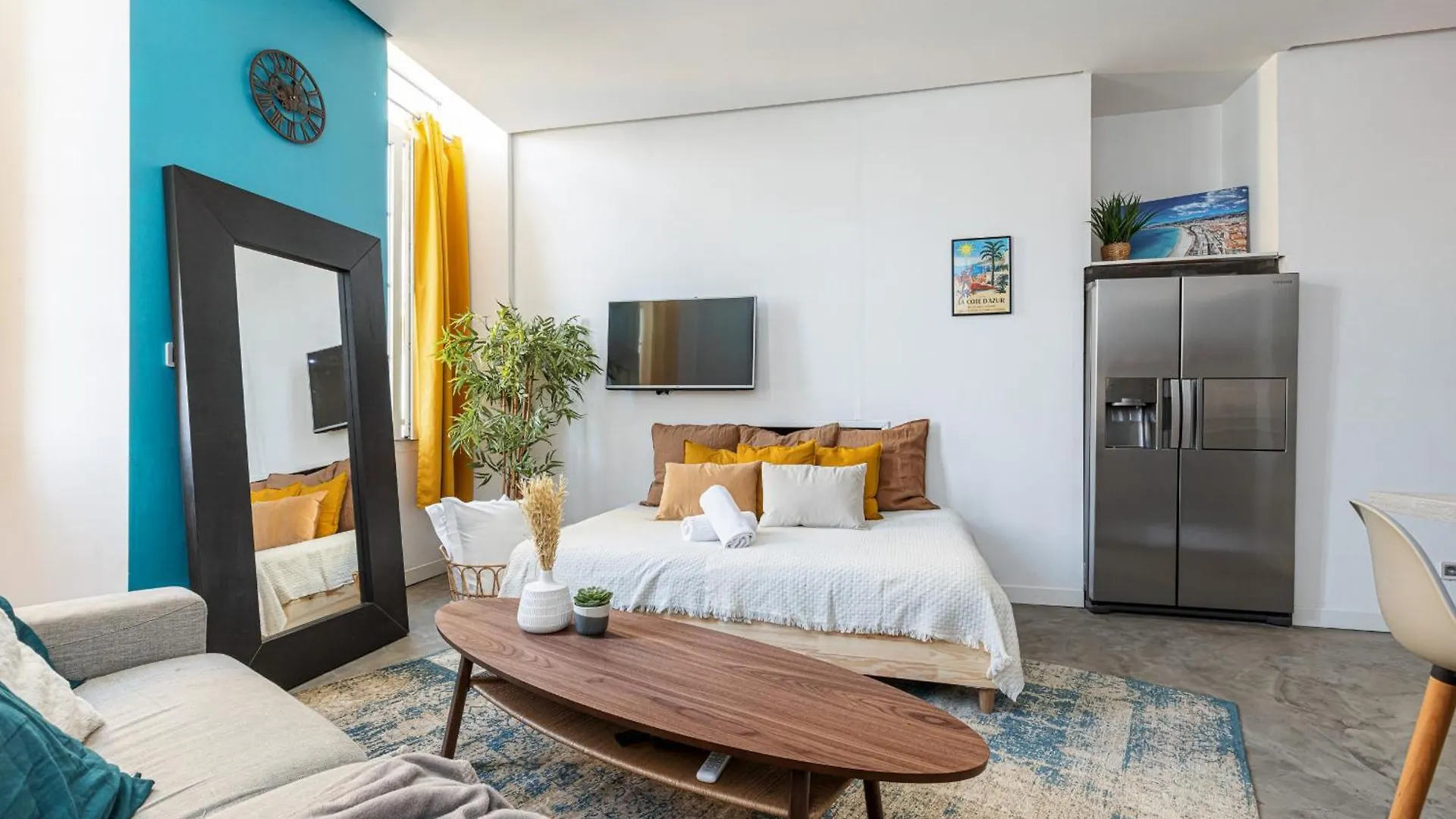 아파트 Cosy Studio In The Old Town Near Garibaldi Square 니스 프랑스
